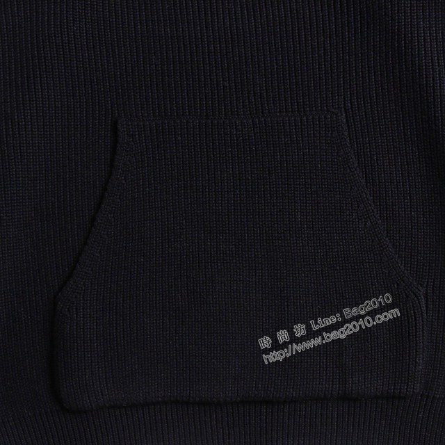 Celine專櫃賽琳2023FW新款貼布刺繡連帽針織毛衣 男女同款 tzy3207